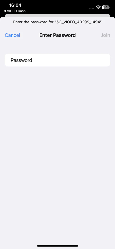 Connect Your Phone to the Dash Cam's Wi-Fi
