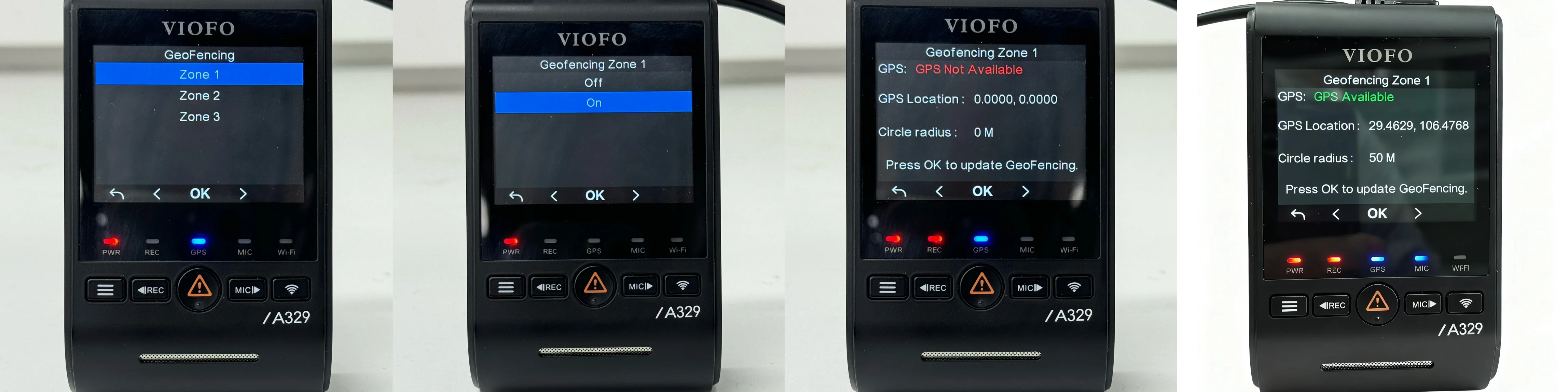 Added GeoFencing Settings