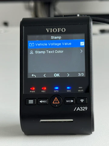 Added Vehicle Voltage Value Stamp