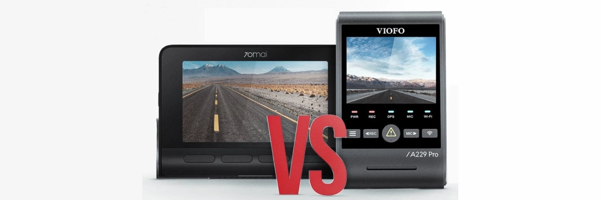 Viofo A229 Pro vs. 70mai A810 Viofo A229 Pro vs. 70mai A810