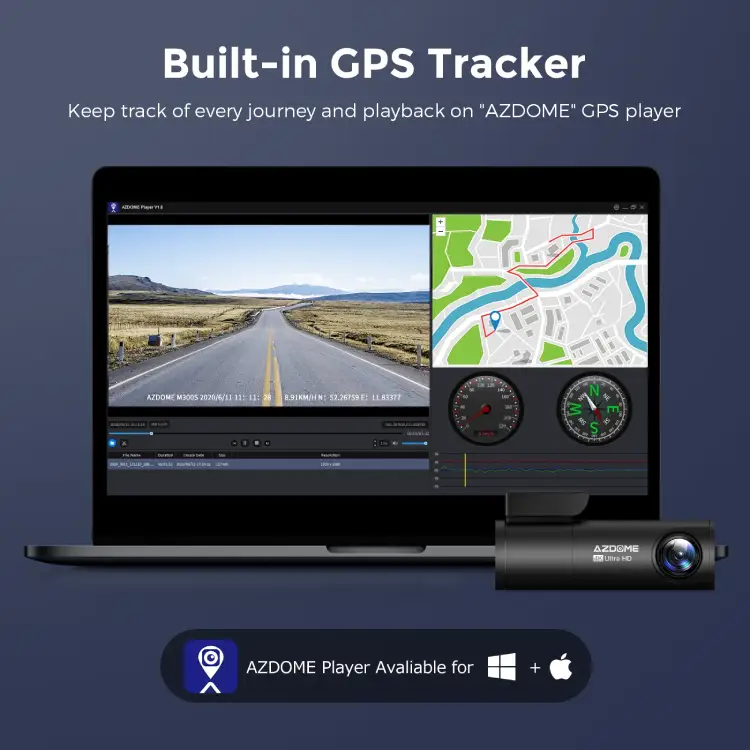 Azdome 300S DashcamGPS