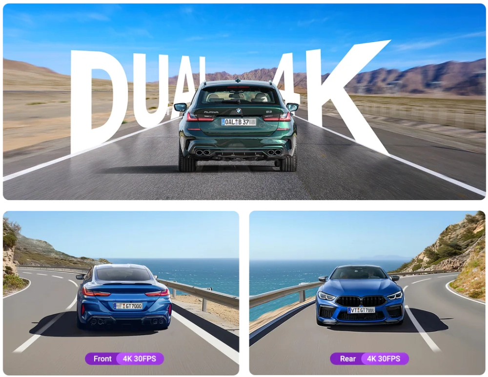 Dual True 4K Recording