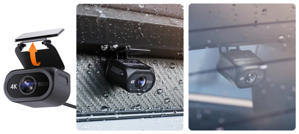 Waterproof 4K Rear Camera