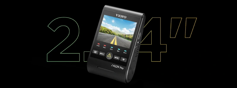 Viofo A229 PRO 3CH 2.4'' HD Screen