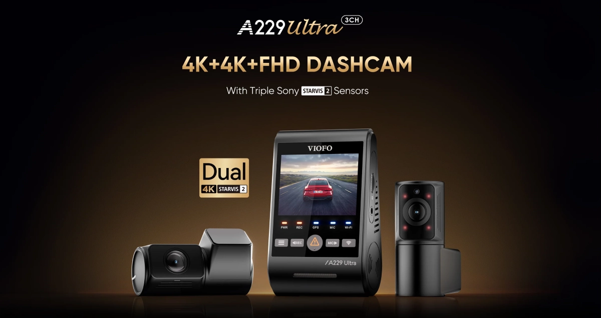 داش كام فيوفو A229 ألترا ثلاث قنوات