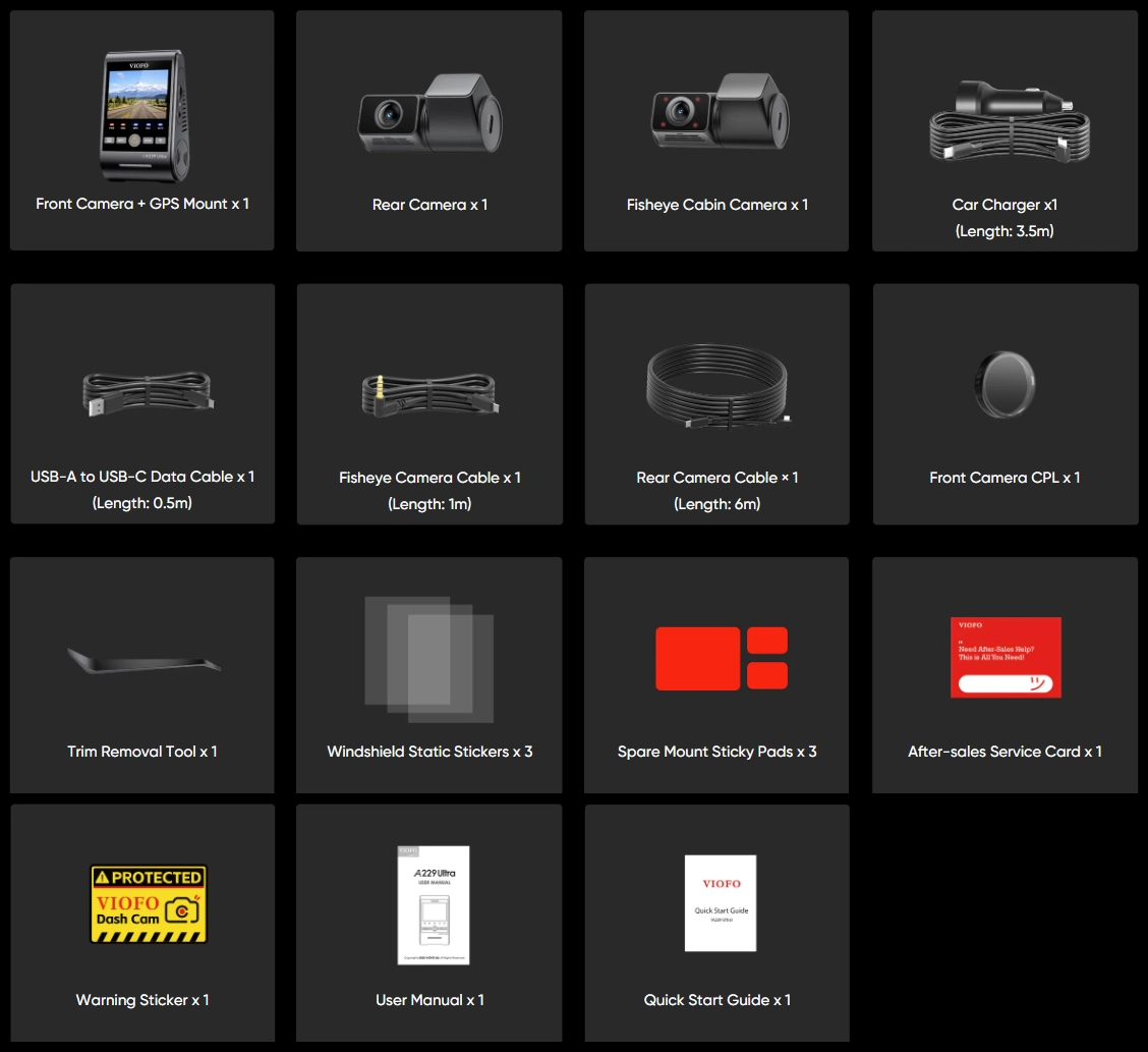 محتويات الصندوق
