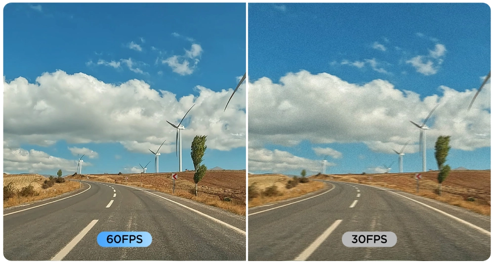 Higher Frame Rate, Smoother Video