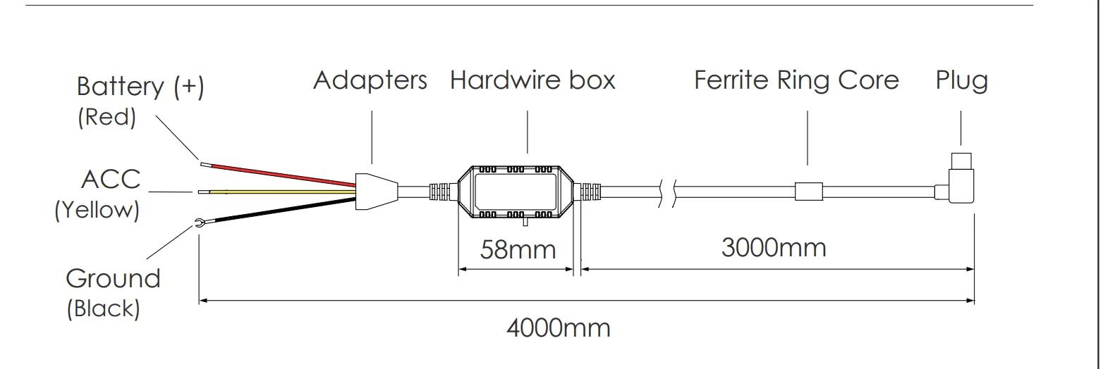 VIOFO Mini HK3 Hardwire Kit