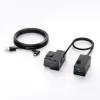 VIOFO OP100 OBD-II power adapter alongside the included Type-C dash cam cable