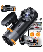 نظام كاميرا الداش كام الرباعي Vantrue N5 Nexus يضم وحدات تسجيل أمامية وخلفية ومزدوجة للمقصورة