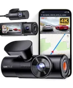 نظام كاميرا الداش كام الثلاثي Vantrue Nexus 4 Pro 3CH يضم كاميرا أمامية بدقة 4K ومقصورة 1080P ووحدة خلفية 1080P