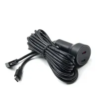 صورة كاملة لشاحن السيارة Viofo D6000 من النوع C بمنفذي USB وولاعة سجائر
