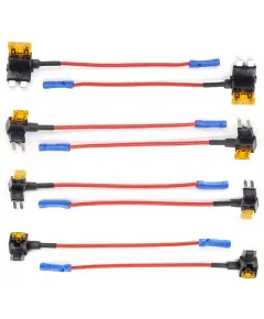 Viofo 8 PCS circuit fuse tap set with ATO, Mini, Micro2, and Low Profile adapters for safe dash cam and GPS tracker hardwiring.