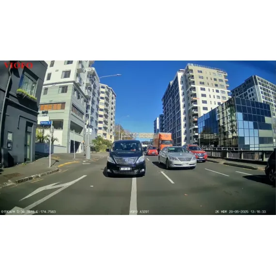 تسجيل الكاميرا الخلفية Viofo 329T