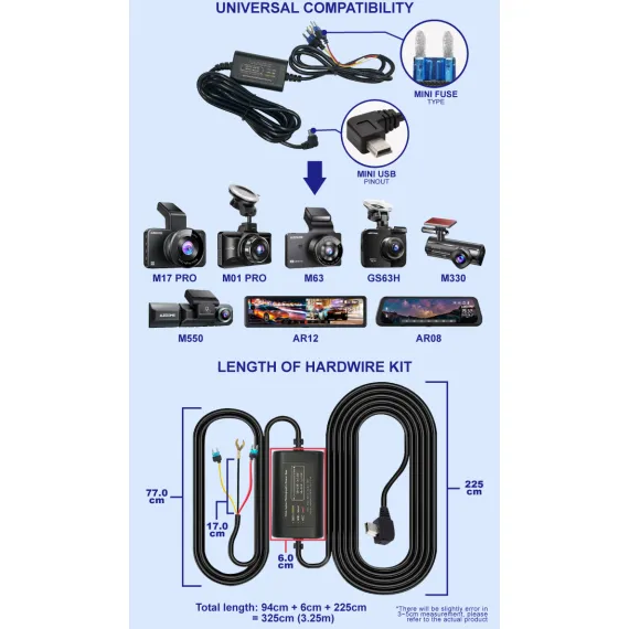 طقم تمديدات HM03R لكاميرات أزدوم M550