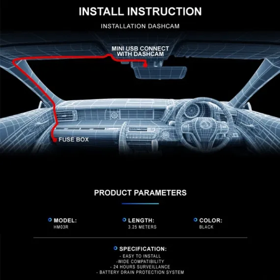 طقم تمديدات HM03R لكاميرات أزدوم M550