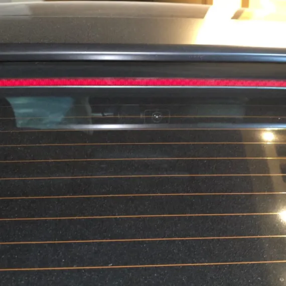 Viofo A329 installed in Porsche Cayenne 2025 - Rear Camera outside view