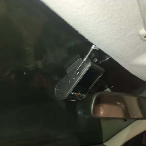 Viofo A229 PRO installed on Hyundai Accent 2025 - Front Camera Viofo A229 PRO installed on Hyundai Accent 2025 - Front Camera