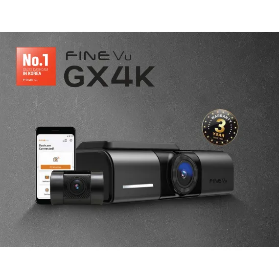 FINEVU GX4K Dash Cam
